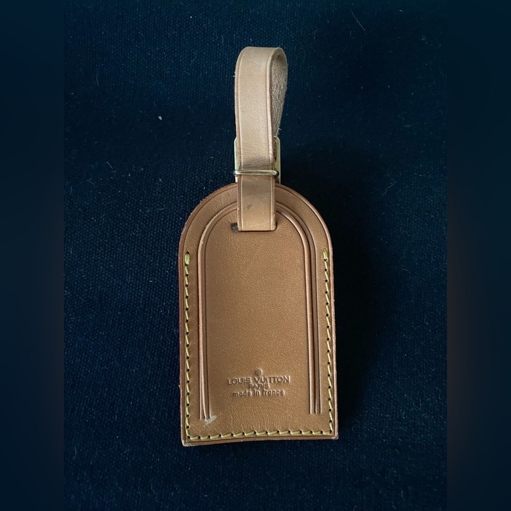 Louis Vuitton Vachetta Luggage Tag